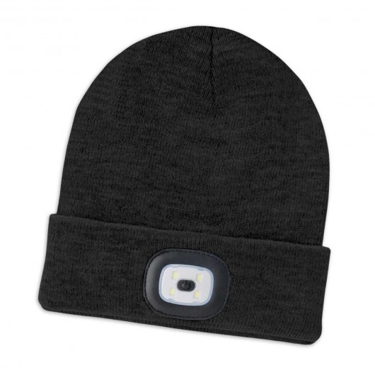 Headlamp Beanies Black